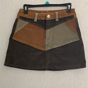 American Eagle, corduroy, mini skirt.